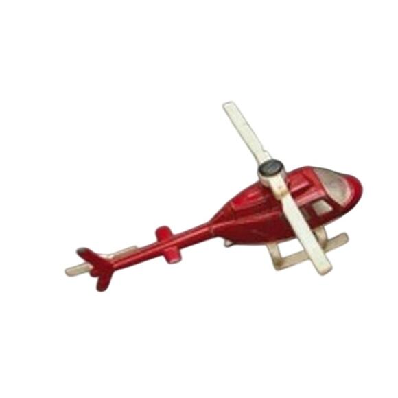 Vtg Die Cast Toy Lot Corgi Red Helicopter Zee Toys Mini Macks Front Loader P379 - Picture 6 of 8